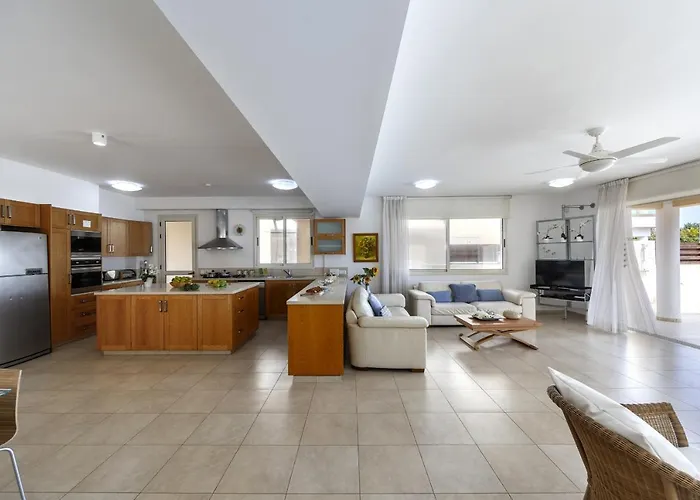 Beachfront Pietra Villa Protaras